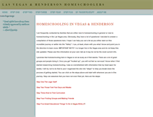 Tablet Screenshot of lasvegashomeschoolers.com